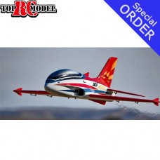 TopRC Model Sport jet Aspire Red 79"